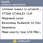 My Wishlist - myzhik