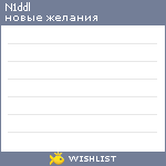 My Wishlist - n1ddl