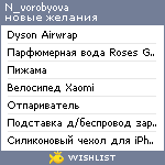 My Wishlist - n_vorobyova