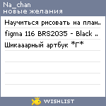 My Wishlist - na_chan