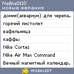 My Wishlist - nadina0110