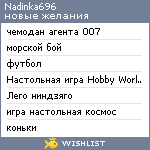 My Wishlist - nadinka696