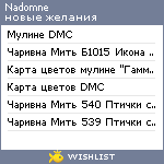 My Wishlist - nadomne