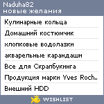 My Wishlist - naduha82