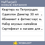 My Wishlist - naffanja13