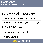 My Wishlist - nagmashot