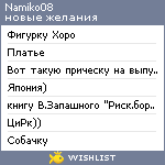 My Wishlist - namiko08