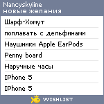 My Wishlist - nancyskyiine