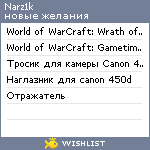 My Wishlist - narz1k