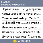 My Wishlist - nasnas