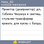 My Wishlist - nata_82