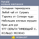 My Wishlist - natalal