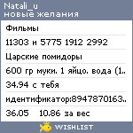 My Wishlist - natali_u