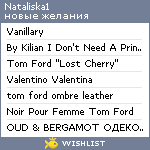 My Wishlist - nataliska1