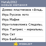 My Wishlist - nataly2012