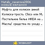 My Wishlist - nataly_saxarova2806