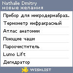 My Wishlist - natashka_rulit