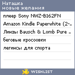 My Wishlist - natiffka