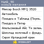 My Wishlist - natik_90