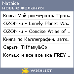 My Wishlist - natnice