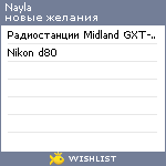 My Wishlist - nayla