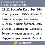 My Wishlist - nechaevasvetlana