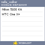 My Wishlist - nella_walker