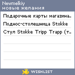 My Wishlist - newmelkiy