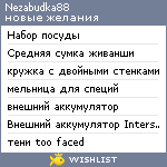 My Wishlist - nezabudka88