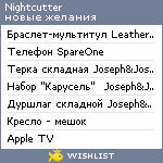 My Wishlist - nightcutter