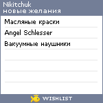 My Wishlist - nikitchuk