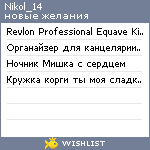 My Wishlist - nikol_14