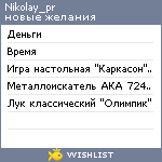 My Wishlist - nikolay_pr