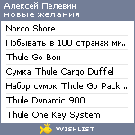 My Wishlist - nivelep