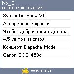 My Wishlist - no_8