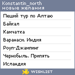 My Wishlist - north_wind