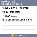 My Wishlist - northen_gull