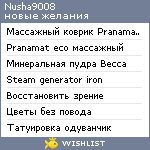 My Wishlist - nusha9008