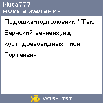 My Wishlist - nuta777