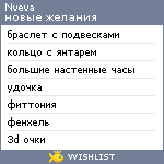 My Wishlist - nveva