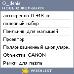 My Wishlist - o_denis