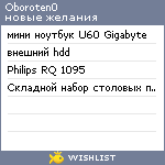 My Wishlist - oboroten0