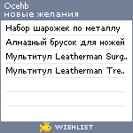 My Wishlist - ocehb