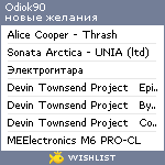 My Wishlist - odiok90