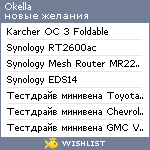 My Wishlist - okella