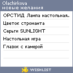 My Wishlist - olachirkova