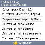 My Wishlist - oldblinddog