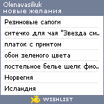 My Wishlist - olenavasiliuk