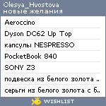 My Wishlist - olesya_hvostova