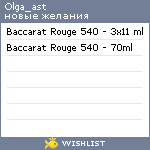 My Wishlist - olga_ast